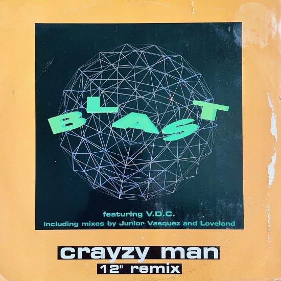 Blast feat VDC - Cazy Man (Loveland Mix) 12" Vinyl Sleeve Cover
