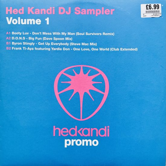 Booty Luv - Don't Mess With My Man Soul Survivors Remix 12 Inch Vinyl Sleeve Cover