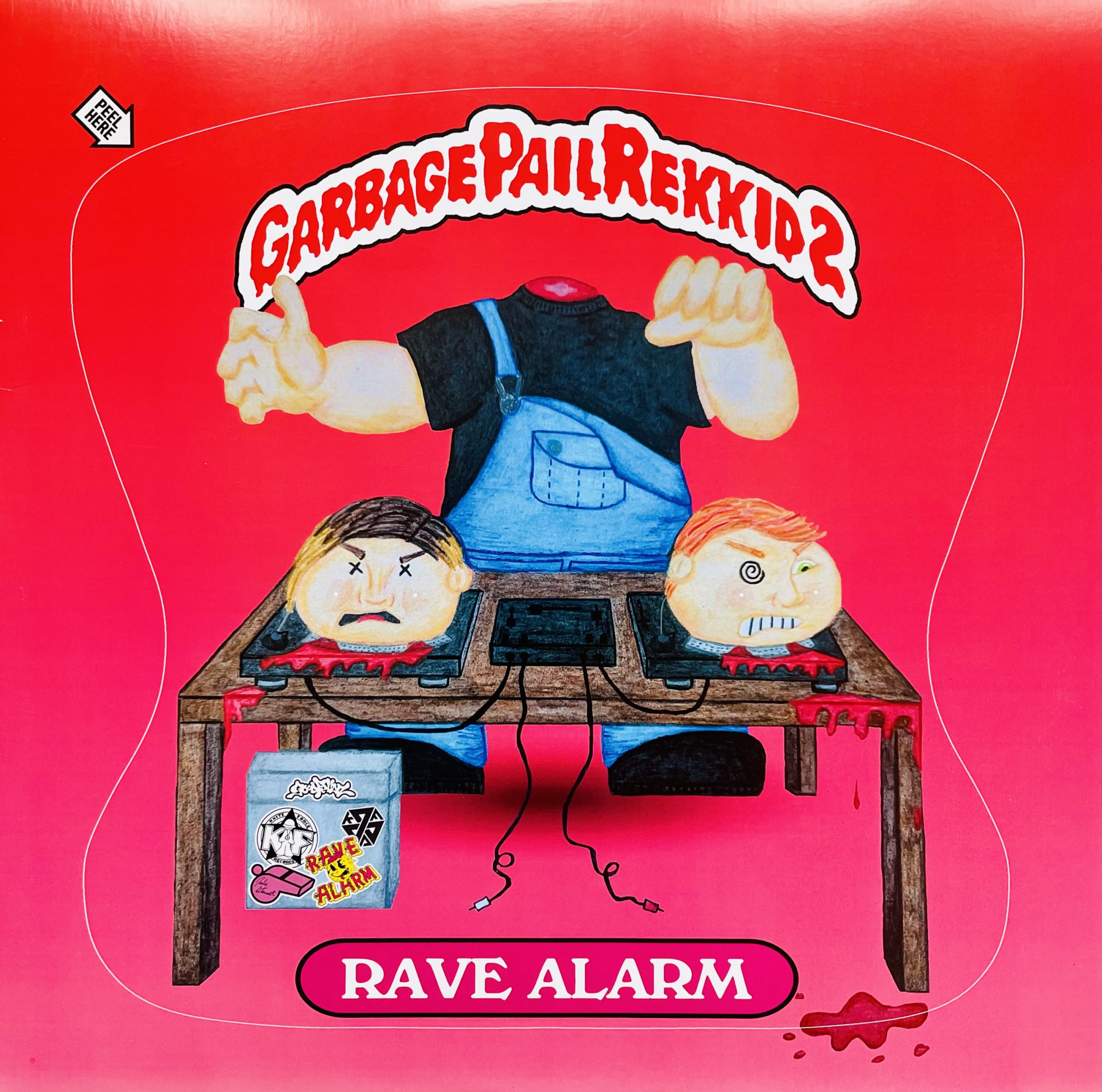 Rave Alarm - N E Hi R 12 Inch Vinyl Sleeve Cover