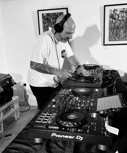 Lee D from Strictly Wax on the vinyl decks at Open Decks North in Leeds