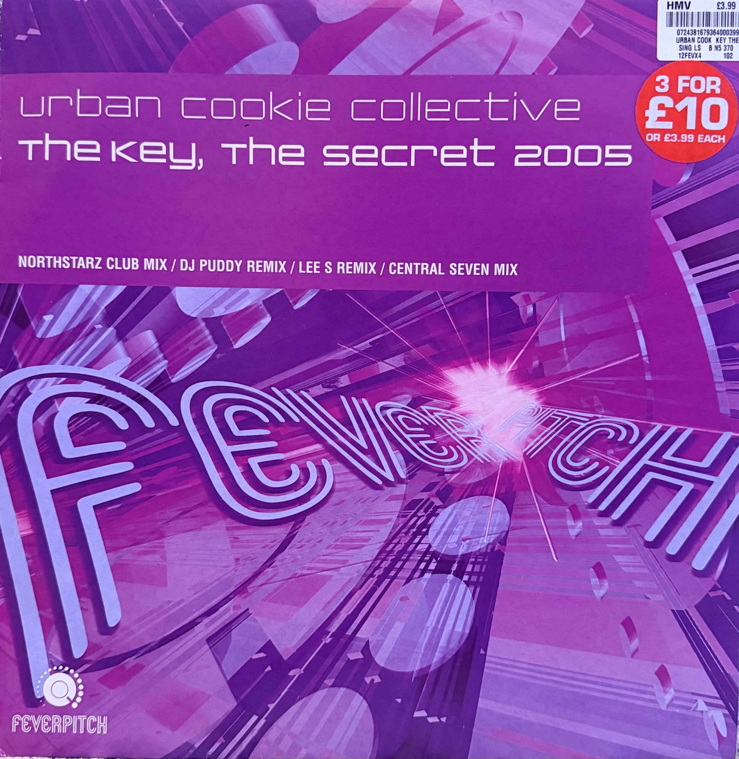 Urban Cookie Collective - The Key, The Secret 2005 (Lee S Remix) 12 Inch Vinyl Sleeve Cover